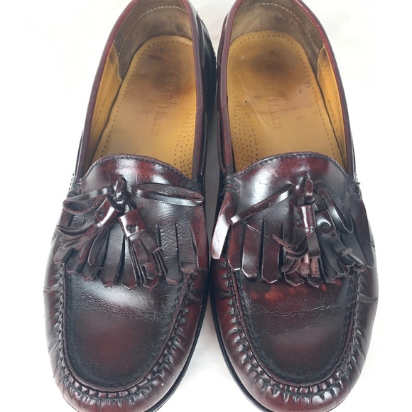 Cole Haan Leather Kiltie Tassel Loafers Size 9D main image 9